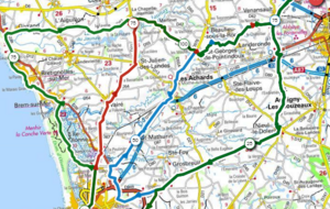 Circuits Dimanche - Départ 8h00 Groupes 1-2 - Départ 8h30 Groupe 3